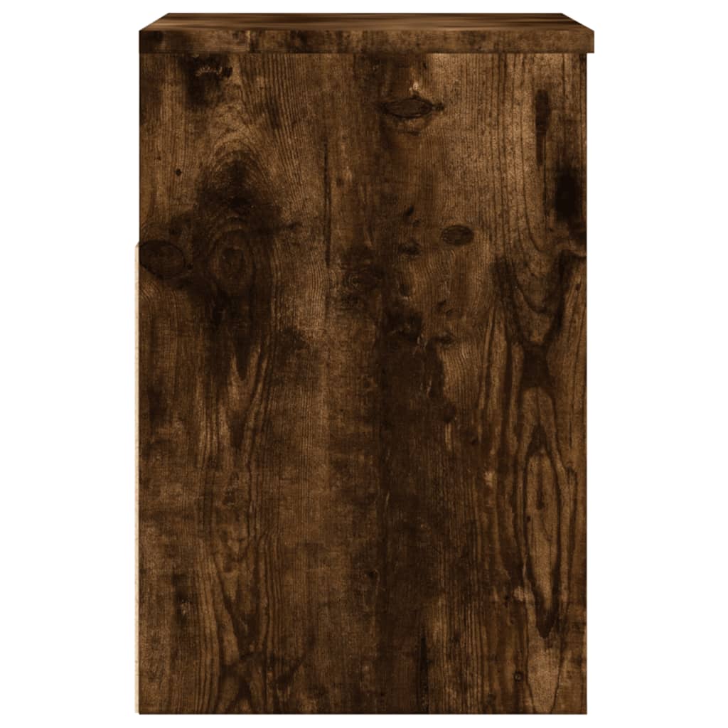Scarpiera Rovere Fumo 60x30x45 Cm In Legno Multistrato - Image 5