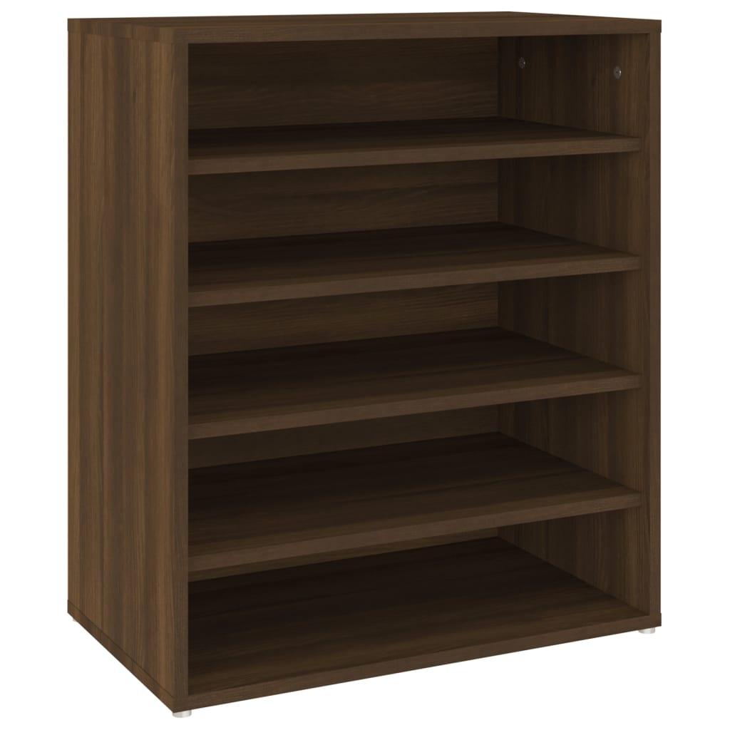 Scarpiera Rovere Marrone 60x35x70 Cm In Legno Multistrato - Image 6