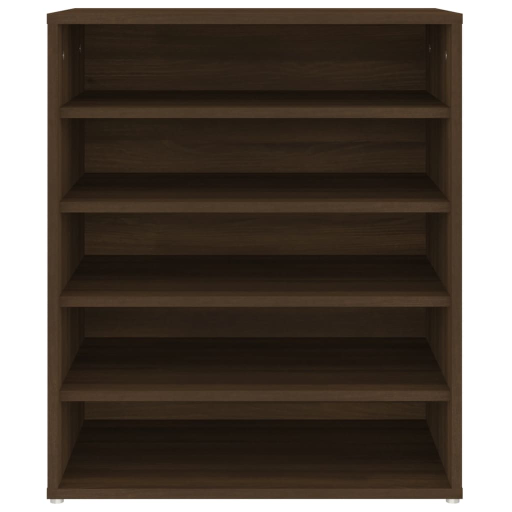 Scarpiera Rovere Marrone 60x35x70 Cm In Legno Multistrato - Image 2