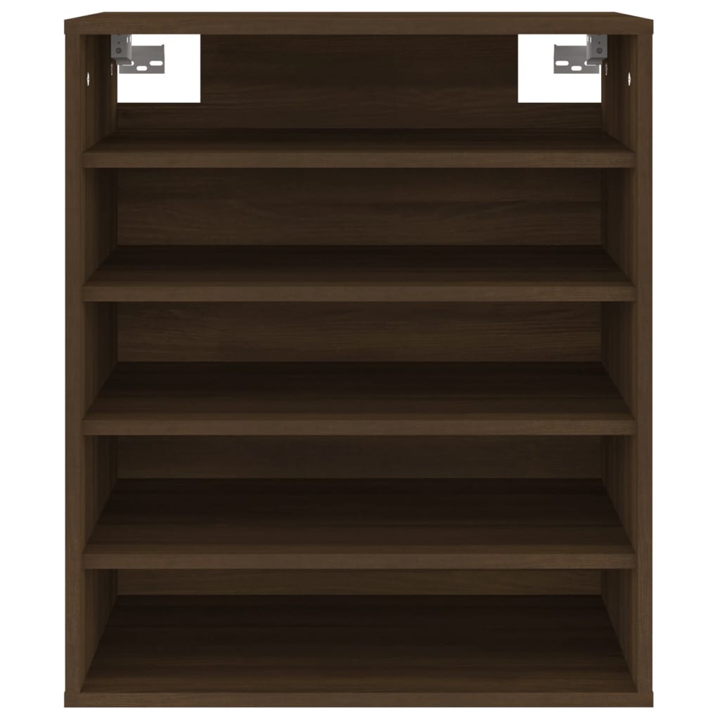 Scarpiera Rovere Marrone 60x35x70 Cm In Legno Multistrato - Image 5