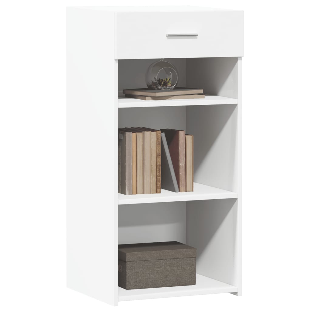 Credenza Bianca 45x42,5x93 Cm In Legno Multistrato - Image 6