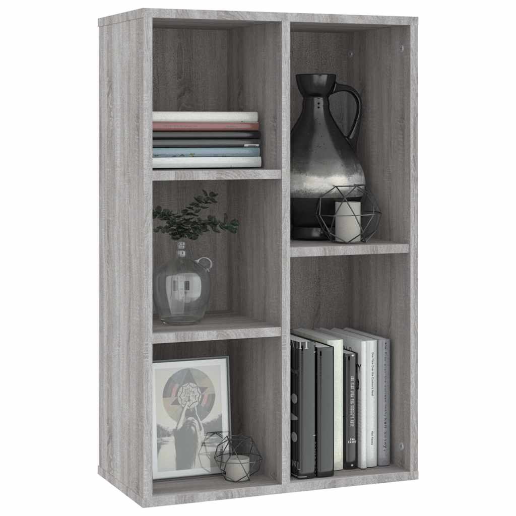 Libreria/credenza Grigio Sonoma 50x25x80 Cm Legno Multistrato - Image 6