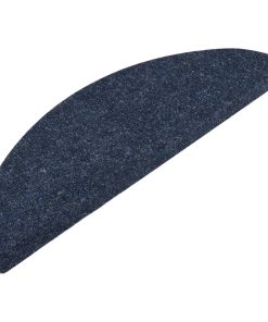 Tappeti Adesivi Per Scale 15 Pz 56x17x3 Cm Blu