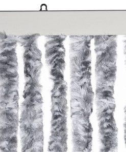 Zanzariera Bianco E Grigio 90x220 Cm Ciniglia