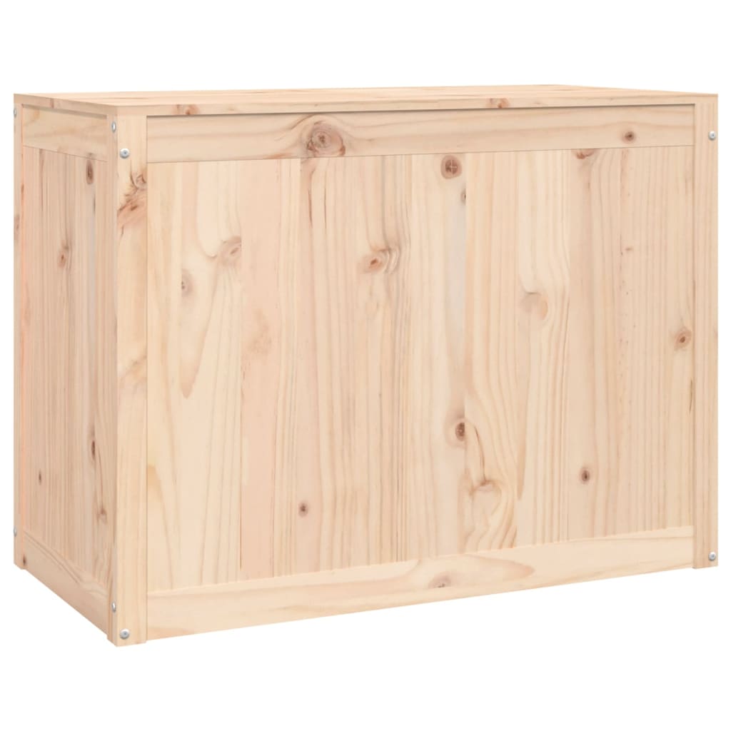 Contenitore Per Bucato 88,5x44x66 Cm Legno Massello Pino - Image 3