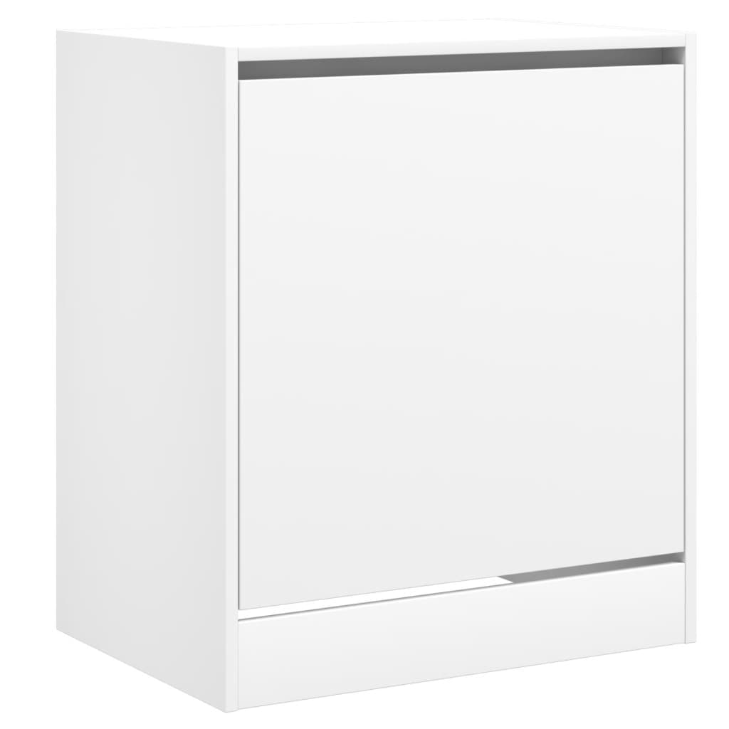 Scarpiera Bianca 60x42x69 Cm In Legno Multistrato - Image 5