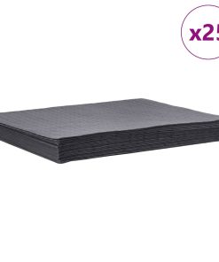 Tamponi Assorbenti Per Olio 25 Pz Grigi 40x50 cm