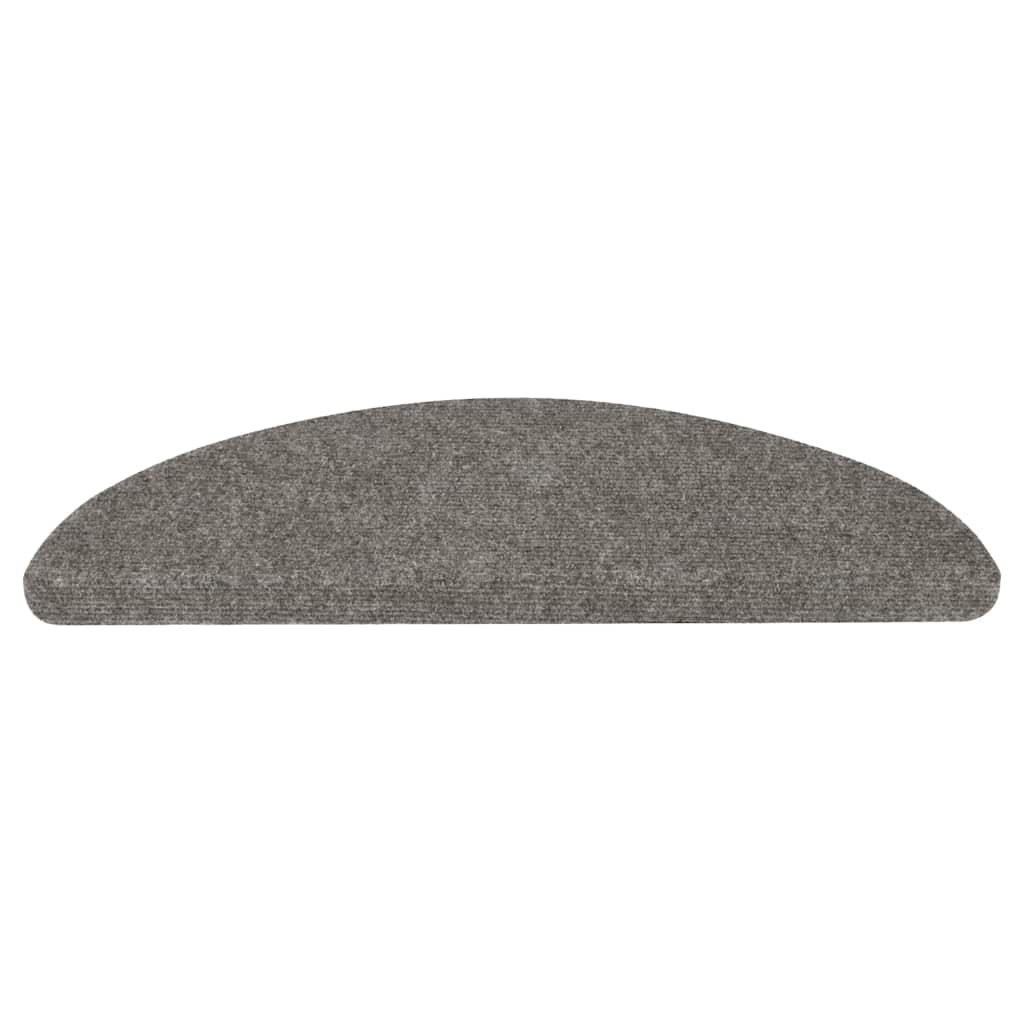 Tappetini Autoadesivi Per Scale 30 Pz Grigi 56x17x3 cm