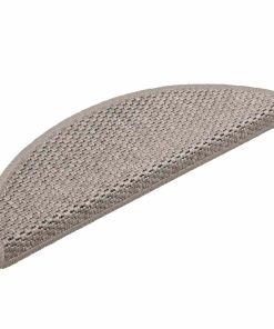 Tappeti Autoadesivi Scale Aspetto Sisal 30 Pz 56x17x3cm Argento