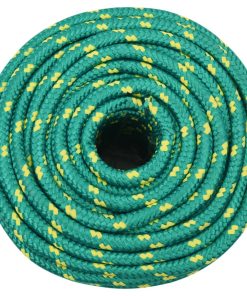 Corda Per Barca Verde 12 Mm 250 M In Polipropilene