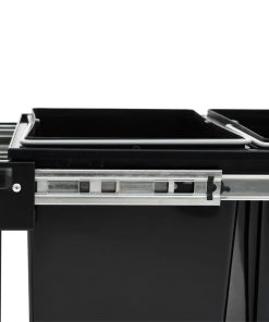 Cestino Estraibile Per Mobile Cucina Chiusura Ammortizzata 36l