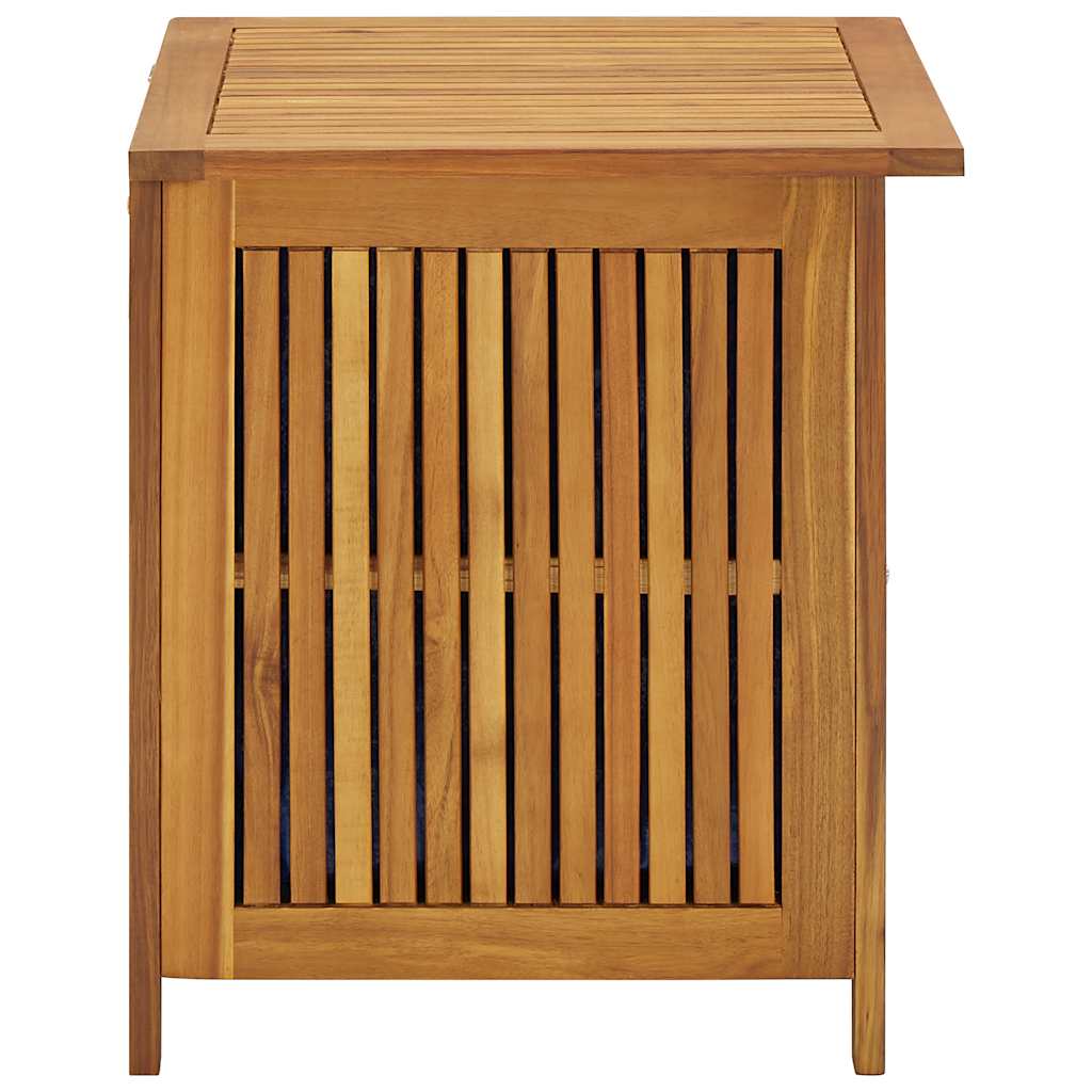 Contenitore Da Giardino 60x50x58 Cm In Legno Massello Di Acacia