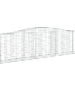 Cesti Gabbioni Ad Arco 6 Pz 400x50x100/120 Cm Ferro Zincato