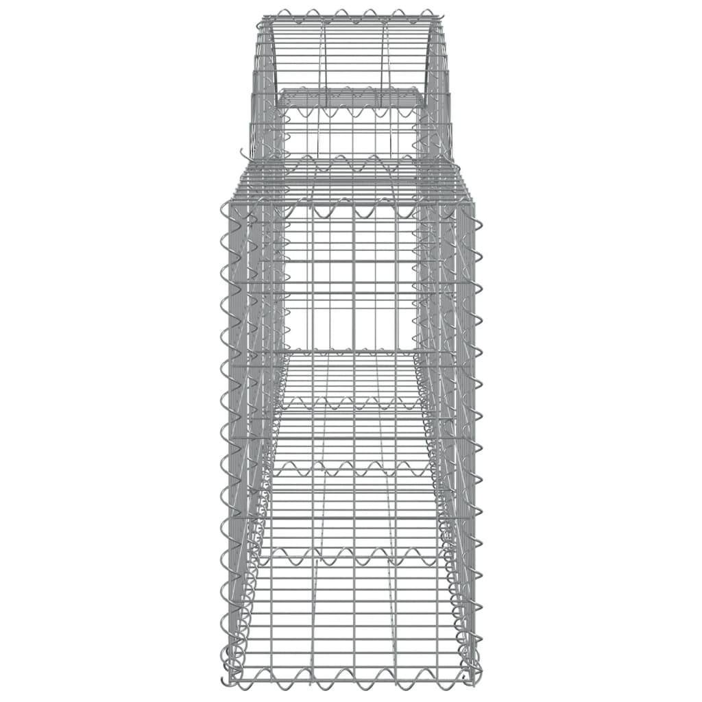 Cesti Gabbioni Ad Arco 5 Pz 200x30x60/80 Cm Ferro Zincato - Image 4