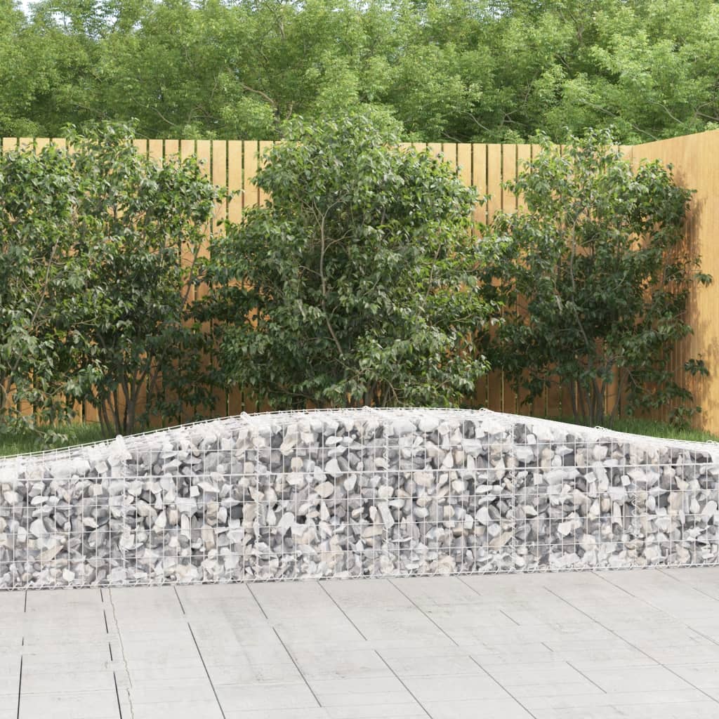 Cesti Gabbioni Ad Arco 4 Pz 400x50x40/60 Cm Ferro Zincato - Image 5