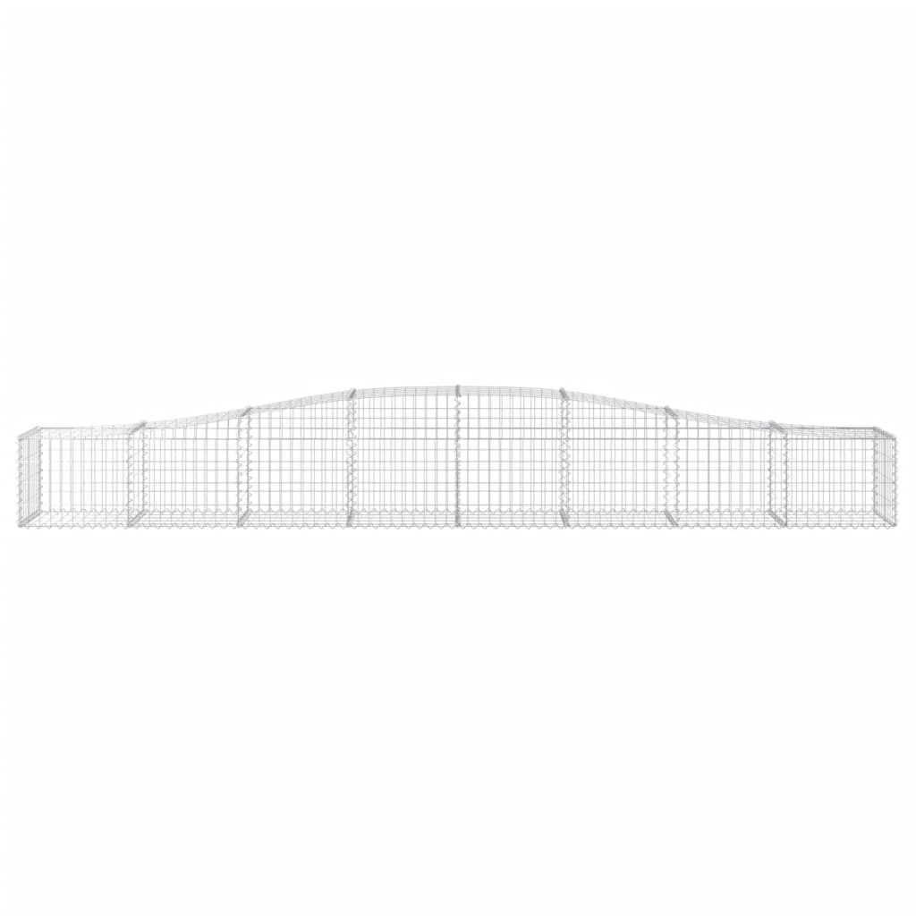 Cesti Gabbioni Ad Arco 4 Pz 400x50x40/60 Cm Ferro Zincato - Image 2