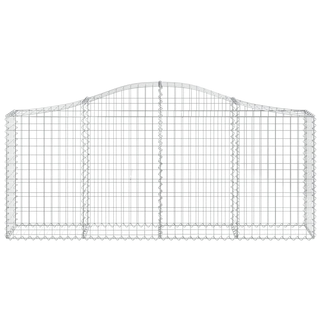 Cesti Gabbioni Ad Arco 5 Pz 200x30x80/100 Cm Ferro Zincato - Image 6