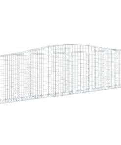 Cesti Gabbioni Ad Arco 6 Pz 400x30x100/120 Cm Ferro Zincato