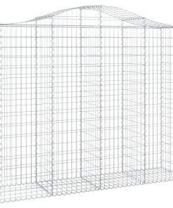 Cesti Gabbioni Ad Arco 4 Pz 200x50x160/180 Cm Ferro Zincato