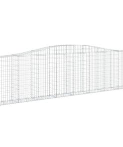Cesti Gabbioni Ad Arco 9 Pz 400x30x100/120 Cm Ferro Zincato