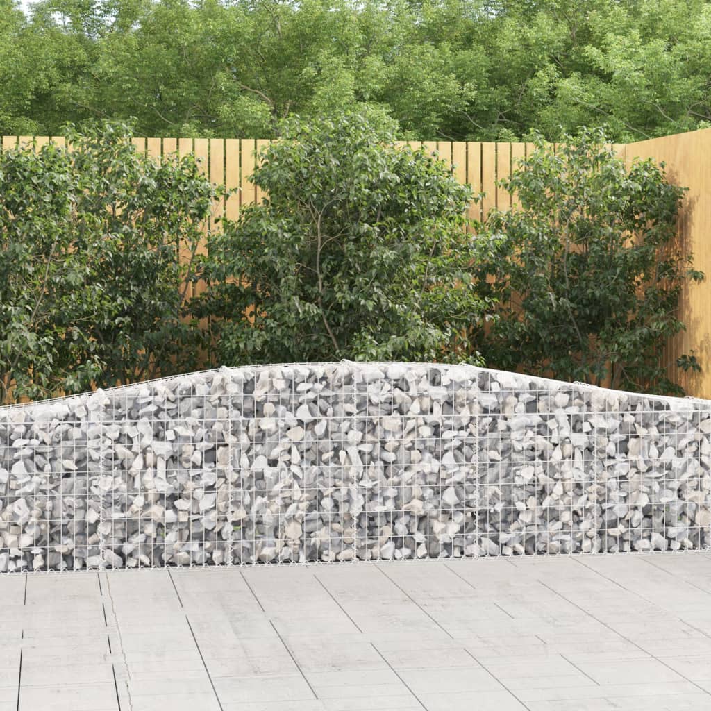 Cesti Gabbioni Ad Arco 4 Pz 400x30x60/80 Cm Ferro Zincato - Image 3