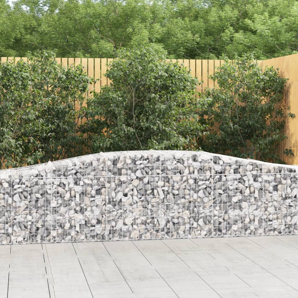 Cesti Gabbioni Ad Arco 4 Pz 400x50x80/100 Cm Ferro Zincato - Image 4