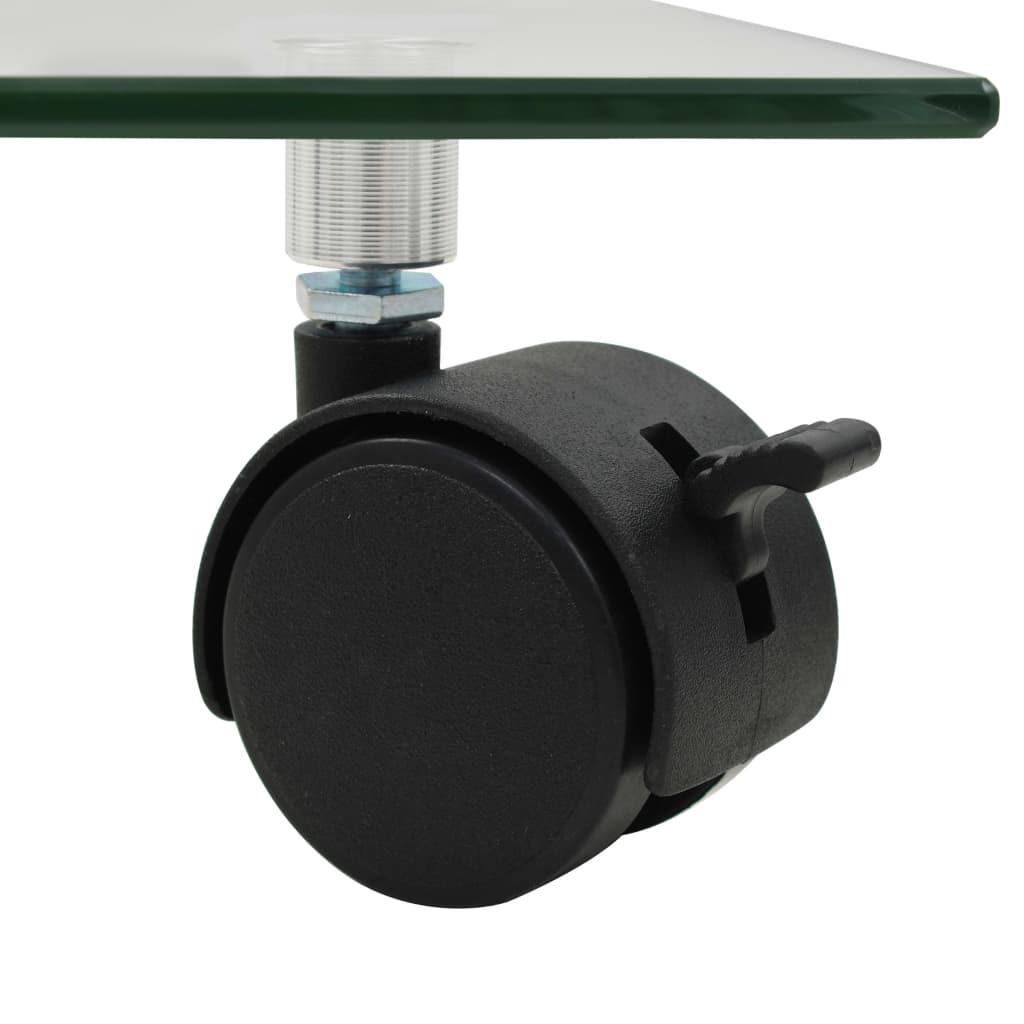 Carrelli Porta Piante 4 Pz 35x35 Cm Vetro Temperato Quadrati - Image 3