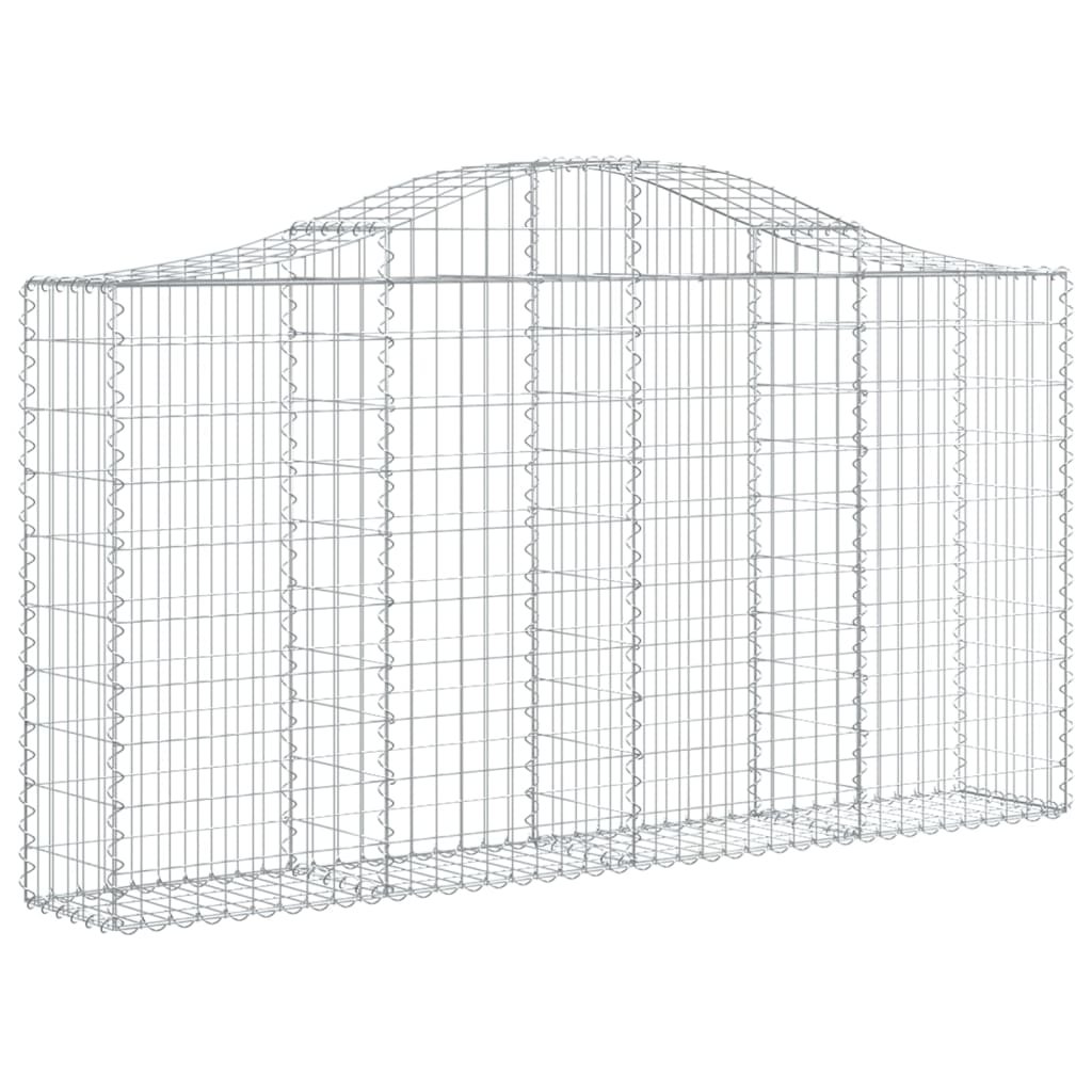 Cesti Gabbioni Ad Arco 5 Pz 200x30x100/120 Cm Ferro Zincato - Image 6