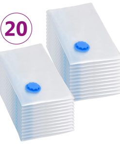 Sacchetti Da Viaggio Sottovuoto Per Vestiti 80x60 Cm 20 pz