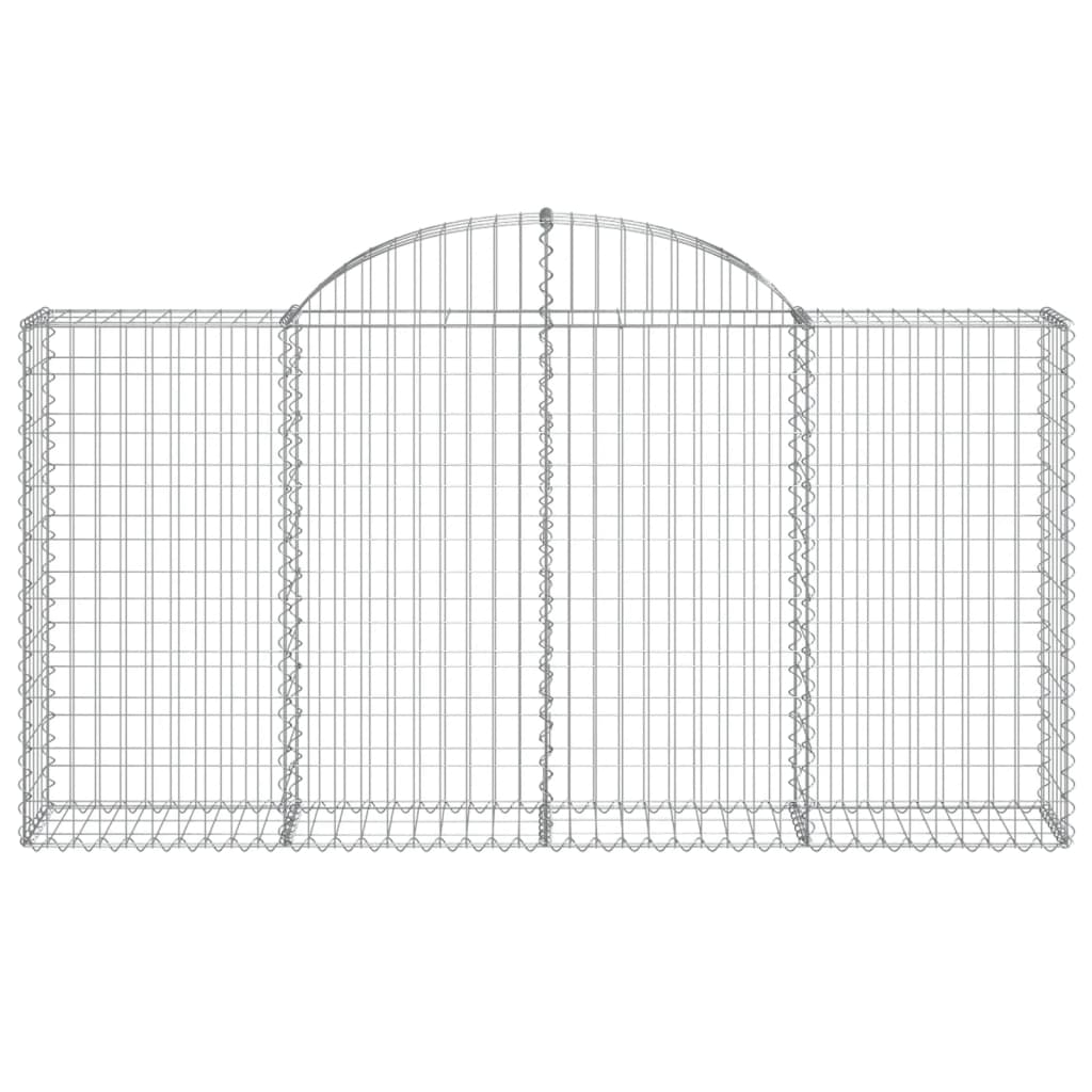 Cesti Gabbioni Ad Arco 5 Pz 200x30x100/120 Cm Ferro Zincato - Image 4