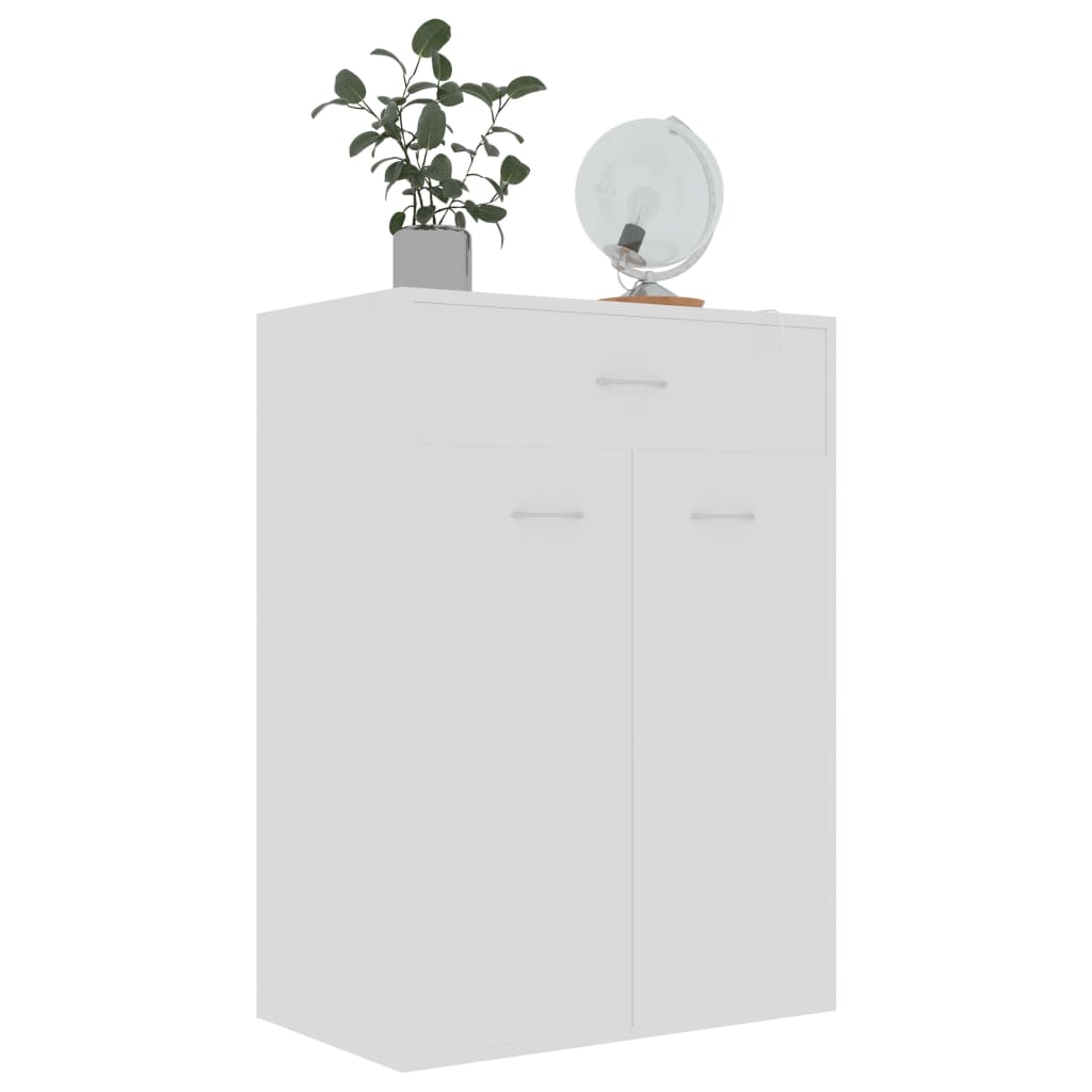 Scarpiera Bianca 60x35x84 Cm In Legno Multistrato - Image 5