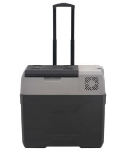 Borsa Frigo Con Manico E Ruote Nera E Grigia 40 L Polipropilene