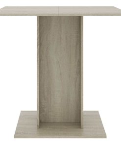 Tavolo Da Pranzo Rovere Sonoma 80x80x75cm In Legno Multistrato