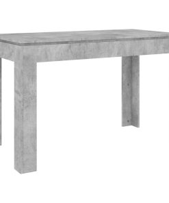 Tavolo Da Pranzo Grigio Cemento 120x60x76 Cm Legno Multistrato