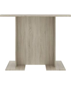 Tavolo Da Pranzo Rovere Sonoma 110x60x75cm In Legno Multistrato