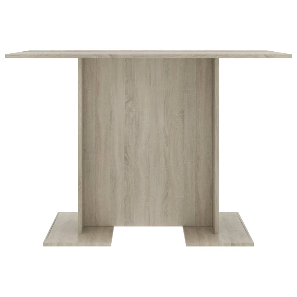 Tavolo Da Pranzo Rovere Sonoma 110x60x75cm In Legno Multistrato