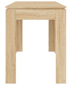 Tavolo Da Pranzo Rovere Sonoma 120x60x76cm In Legno Multistrato