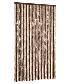 Zanzariera Beige E Marrone Chiaro 118x220 Cm Ciniglia