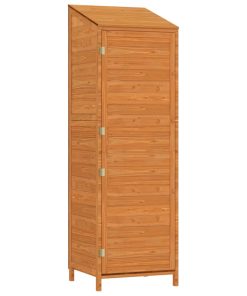 Capanno Da Giardino Marrone 55x52x174,5 Cm Legno Massello Abete