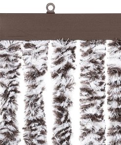 Zanzariera Marrone E Beige 56x200 Cm Ciniglia