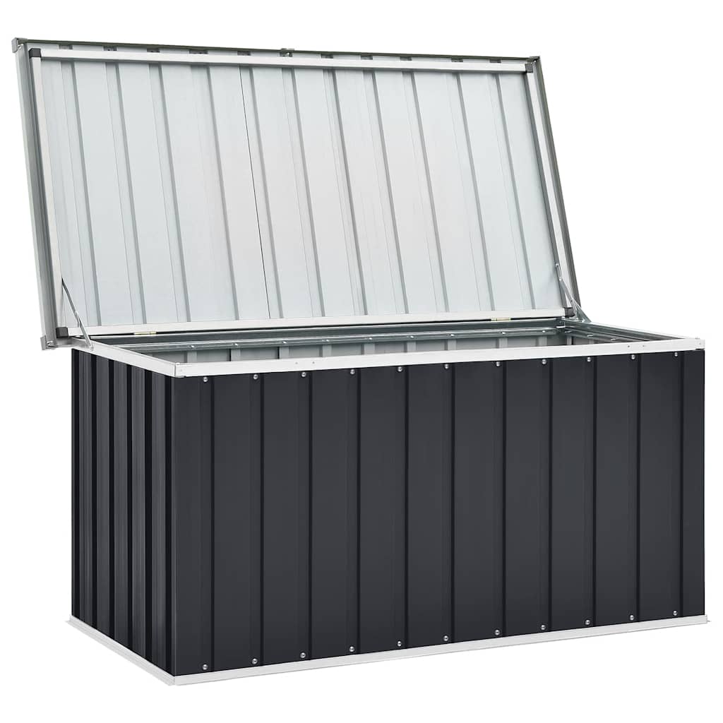 Baule Da Giardino Antracite 129x67x65 cm