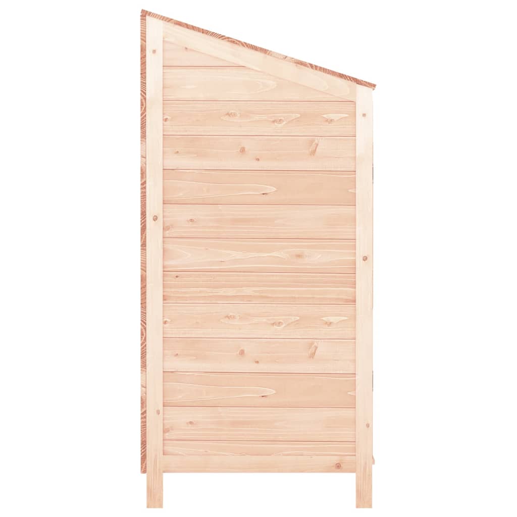 Capanno Da Giardino 102x52x112 Cm In Legno Massello Di Abete - Image 3