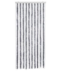 Zanzariera Grigio E Bianco 90x200 Cm Ciniglia
