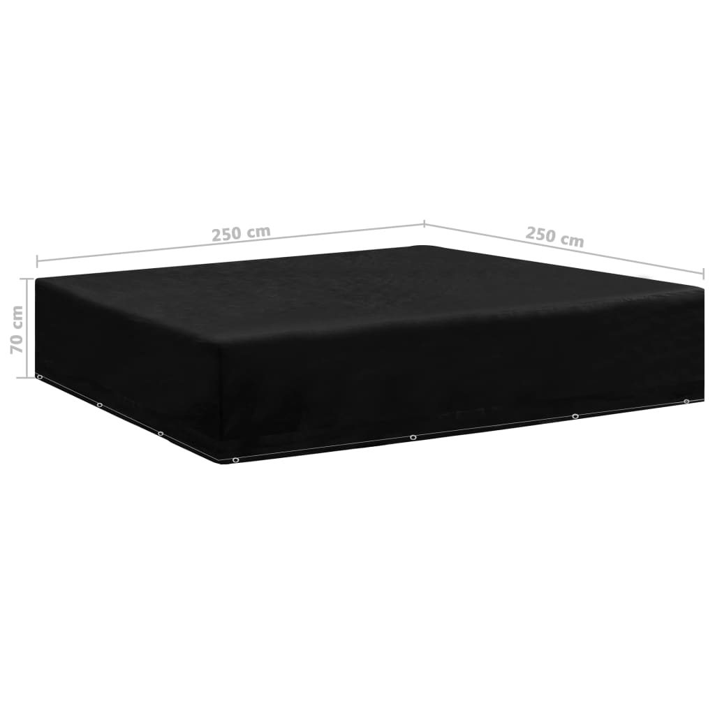 Copertura Per Mobili Da Giardino Con 12 Occhielli 250x250x70 cm - Image 4