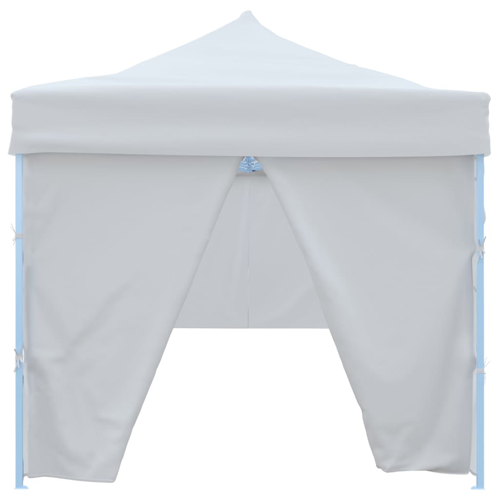 Tenda Pieghevole PoP-Up Con 8 Pareti Laterali 3x9 M Bianca - Image 4