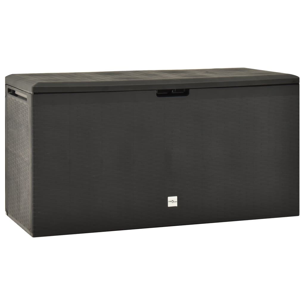 Baule Da Giardino Antracite 114x47x60 cm
