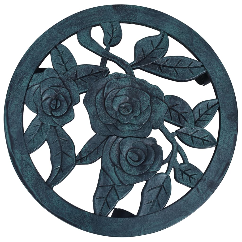 Carrelli Portavasi 6 Pz Verdi 38 Cm In Plastica - Image 2