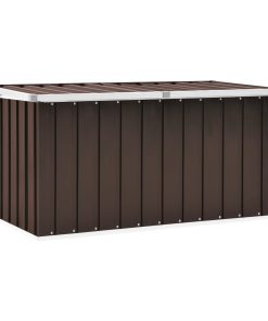 Baule Da Giardino Marrone 129x67x65 cm