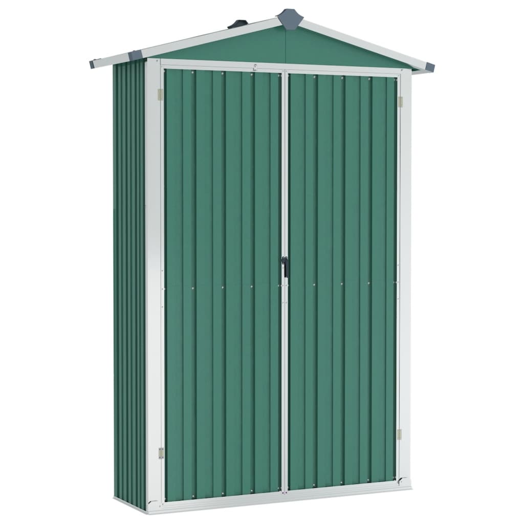 Capanno Da Giardino Verde 116x45x175 Cm In Acciaio Zincato - Image 6