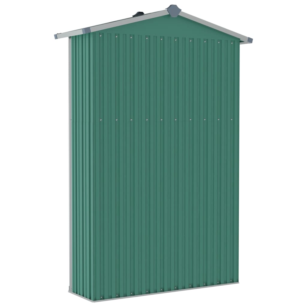 Capanno Da Giardino Verde 116x45x175 Cm In Acciaio Zincato - Image 2